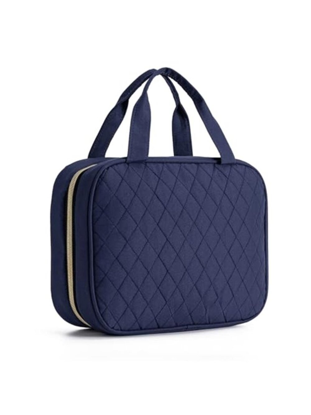 Travel Toiletry Bag for Women Large Hanging Makeup Cosmetic Bag Dark Blue